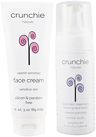 Crunchie Lavender Rosemary Face Wash &amp; Face Cream Combo Pack