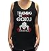 Training to Beat Goku Super Nerdy Ninja Tank Top Black