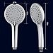 Shower Head Handheld- WarmSpray 3 Settings Handheld ShowerHead- Best Pressure Rainfall Shower Heads with Handheld Spray(Without Hose)