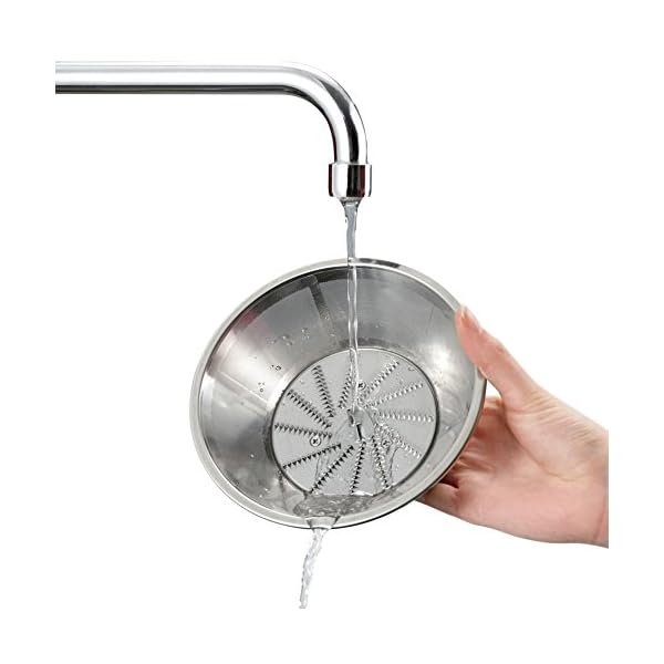 Severin Multi-Purpose Electric Juicer with 400 W of Power ES 3566, Brushed Stainless Steel-Black