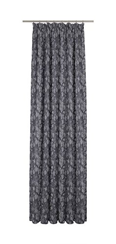 Adam Flower Cuvée Light/Curtain Ruffle Tape 145x145/Indigo