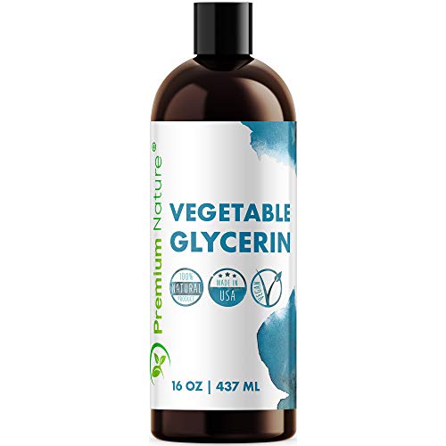 Natural Vegetable Glycerin for Skin Care- Organic Vegetable Glycerine Face Wash Glycerine Liquid Oil Glycerine