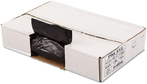 PNL510 Linear Low Density Can Liners, 24 x 32, Black