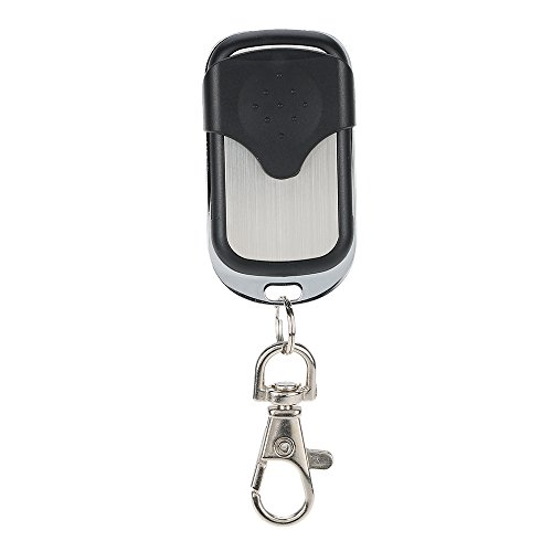 OWSOO Mini Copy Code 4 Channel Universal Remote Control Cloning Duplicator Key Transmitter 433 MHz Learning Garage Door Gate Opener Controller Old Key Replacement