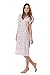 Casual Nights Women's Botanic Lace Short Sleeve Nightgown