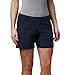 Columbia Women's Coral Point II Short, UV Sun Protection, Moisture Wicking Fabric, Collegiate Navy, Medium x 6