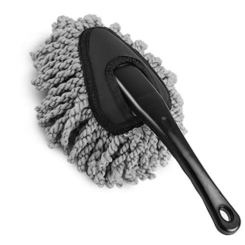 Manfiter Detailing Brush Set, Car Duster, Auto Detail Brush Set with Car Dash Duster Brush for Car Motorcycle Automotive Cleaning Wheels, Dashboard, Interior, Exterior, Leather, Air Vents - Thumbnail 2