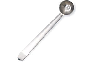 Cuisinox Olive Serving Spoon, Stainless Steel, 7" x 1.2"