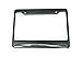 One pc Carbon Fiber Custom License Plate Tag Snap Fit Frames for Auto-Car-Truck