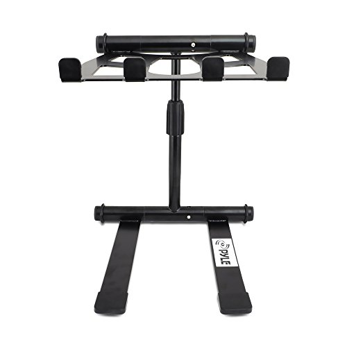 thumbnail interactive-video image 1 of Aazon.co: Pyle Portable Adjustable Laptop Stand - 6.3 To 10.9 Inch... 1 of 14