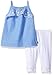 Nautica Girls' Fashion Top with Capri Legging Set
