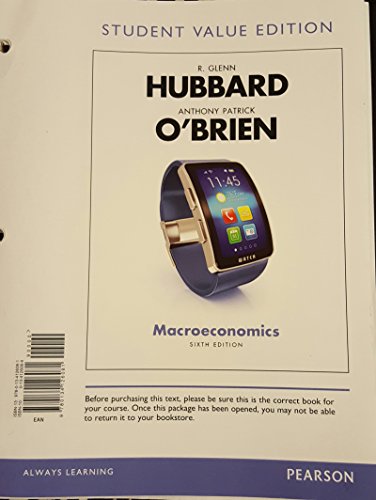 Macroeconomics, Student Value Edition (6th Edition)