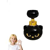 Cute Cat Paw Foam Soap Dispenser, Black Kitty Refillable Foaming Pump Bottle,Automatic soap Dispenser for Bathroom & Kitchen, Halloween & Holiday Home Decor