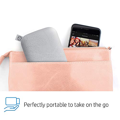 HP Sprocket Portable Photo Printer 2nd Edition (Luna Pearl) & Sprocket