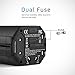 Universal Travel Adapter fit for Over 150 Countries All in one Worldwide Charger Wall Plug with Two USB Ports for US/AU/UK/EU Anti-Thunder