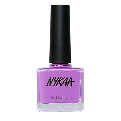 Nykaa Floral Carnival Nail Enamel - Lilac Kisses (Shade No.143) (9 ml)