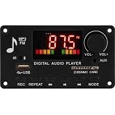 2 x 40W Amplifier Decoder Board with Bluetooth 5.0, FM Radio, MP3 Player and IR Remote