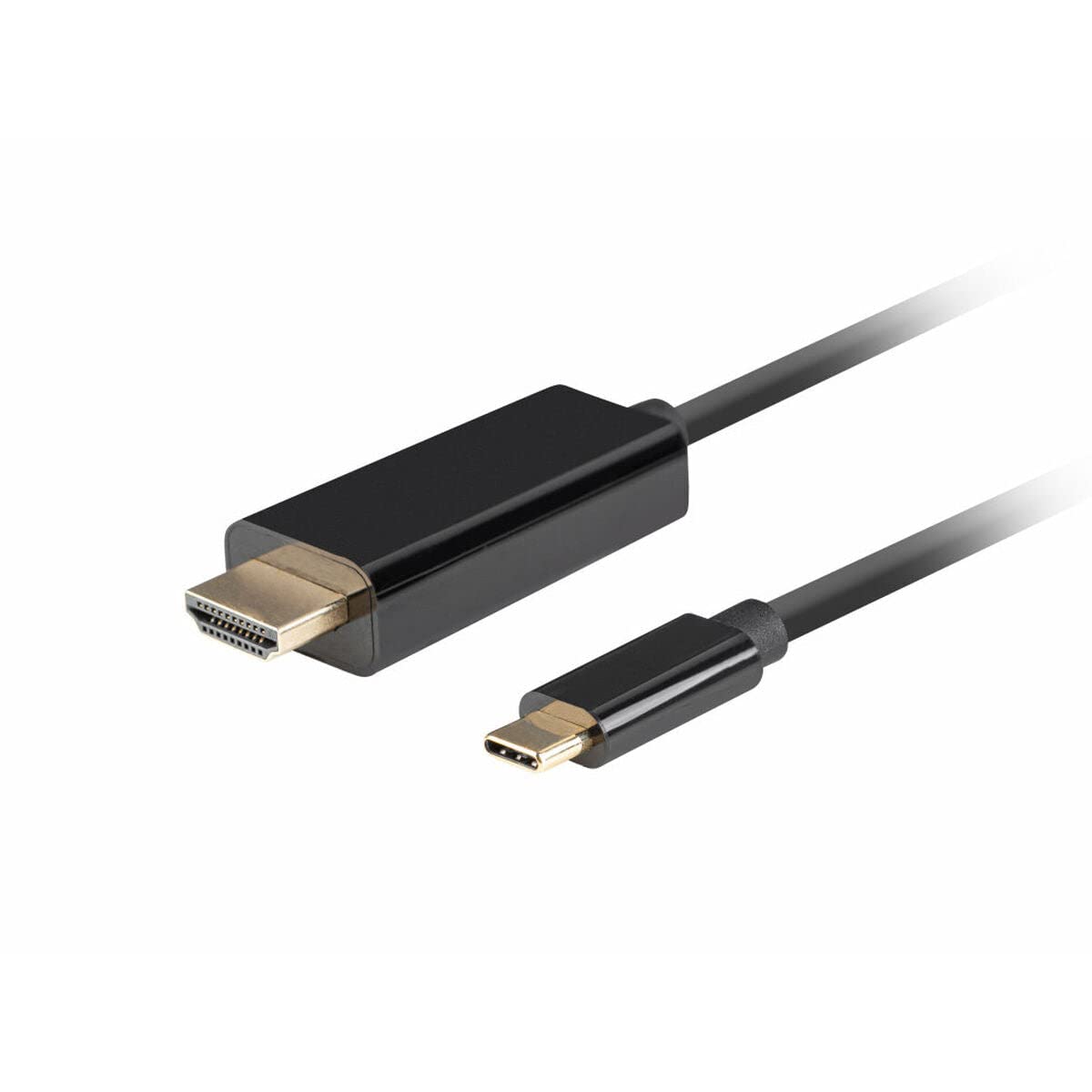 lanberg USB-C to HDMI Male/Male Cable 4K 60HZ 0.5M Black