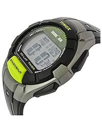 Timex de los hombres reloj deportivo de cuarzo tw5 K95800 Poliuretano Color Negro