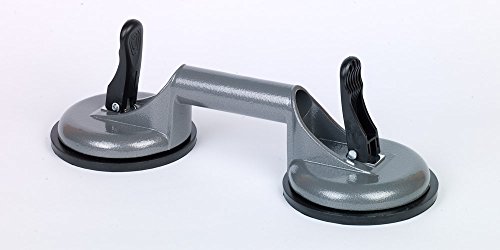 Moritz 4 stuks zuignappen met 2 aluminium zuignappen voor het vervoer van glasplaten, ramen UVM (4) - Afbeelding 5