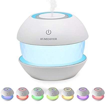 ShoppoZone Ultrasonic Cool Mist Humidifiers Essential Oil Diffuser Aroma Air Humidifier with