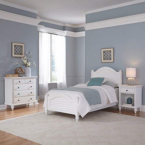 Bermuda White Night Stand by Home Styles