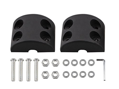 Opall Black Rubber Winch Cable Hook Stopper for ATV UTV,Heavy Duty Line Saver with Allen Wrench - Thumbnail 5