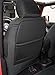 PERNICE Jeep Seat Covers Made of Waterproof Neoprene, Custom Car Seat Cover for 2013, 2014, 2015, 2016, 2017 Jeep Wrangler, Airbag Compatible by (4DOOR, Black)