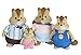 Li'l Woodzeez Scamperscoots Chipmunk Family Set with Storybook