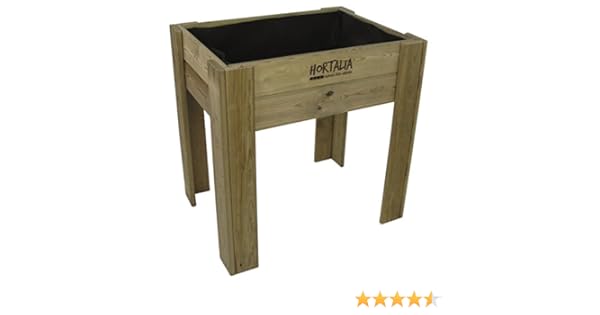 Hortalia Garden Brico - Huerto Urbano Mesa de Cultivo, Talla M, 80 ...