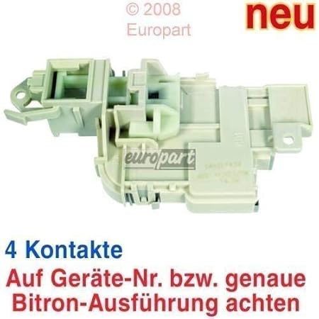 Relé de bloqueo Lavadora AEG Lavamat ZANKER ZANUSSI PRIVILEGIO ...