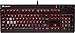 Corsair CH-9000088-NA STRAFE Mechanical Gaming Keyboard - Red LED Backlit - USB Passthrough - Linear and Quiet - Cherry MX Red Switch