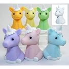 Unicorn Eraser Made in Japan Iwako 6 Pcs