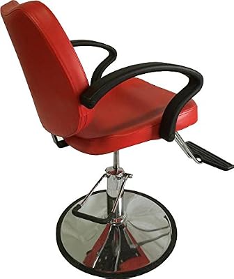 Classic Hydraulic Styling Barber Chair Salon Equipment Hair Beauty Supply - DS/SC-3001-red