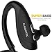 Bluetooth Headphones, Magictec Wireless Sport Stereo In-Ear Noise Cancelling Sweatproof Headset for iPhone 7/ 7 Plus iPhone 6s Samsung Galaxy S7 and Android Phones, Second Generation