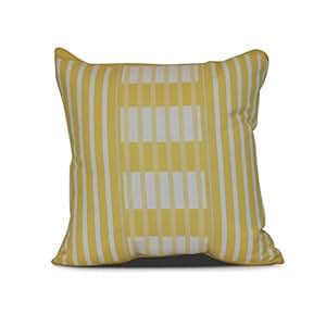 Amazon Com E By Design Beach Blanket Stripe Print Outdoor Pillow