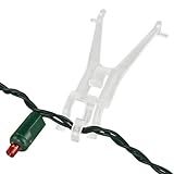 Leaf Screen/Gutter Clips - Holds C7, C9, Icicle, and Mini Lights - 50 Pack