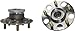 Brand New (Both) Rear Wheel Hub And Bearing Assembly for 1998-2002 Honda Accord V6 w/Rear Disc Brakes & ABS - [1999-2003 Acura TL]