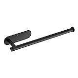 2 Pack Paper Towel Holder - Matte Black SUS304