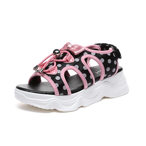 BERNAL GIRLS LIGHT-WEIGHT SANDALS WITH BOW TODDLER/LITTLE KID/BIG...