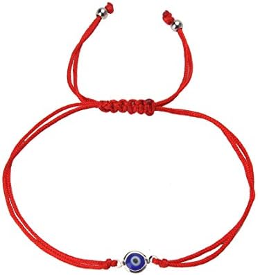 Red String Evil Eye MEIBEADS Red Bead Handmade Braided Bracelets