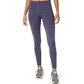 ASICS Women's Road Seamless Tight Running Apparel, L, Indigo Fog