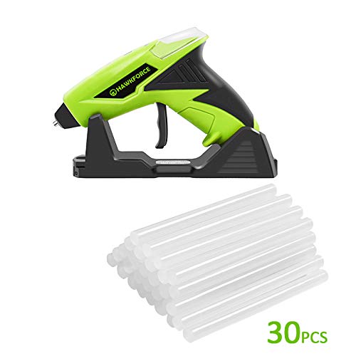 Hawkforce Hot Glue Gun Sticks 7mm, 30Pcs Quick Drying Glue Gun Sticks,7mm x 100mm Mini Melt Glue Gun Sticks for DIY, Arts & Craft