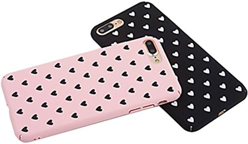Inonler Cute heart-shaped, girl's favorite, pink romantic heart pattern case for iPhone 6S(4.7"), for iPhone 6,pink case