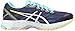 ASICS Women's Gt-1000 5 Running Shoe, Indigo Blue/White/Safety Yellow, 11 M US