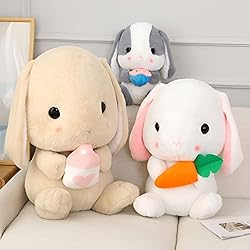 HOUPU Soft Toy - Sitting Lop Eared Rabbit, Easter