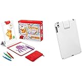 Osmo - Creative Starter Kit for iPad + Osmo iPad Case Bundle - Creative Drawing & Problem Solving/Early Physics (Ages 5-10) (