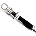 Sportsun Portable Fish Lip Grabber Gripper Tool Fish Holder Stainless Steel Fishing Tackle up to 15kg, Color Black