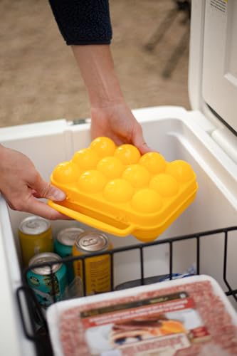 Coghlan's 6-Count Camping Egg Holder – Durable, Compact, Lightweight Storage Container for Outdoor Cooking, Travel, and Camping Adventures