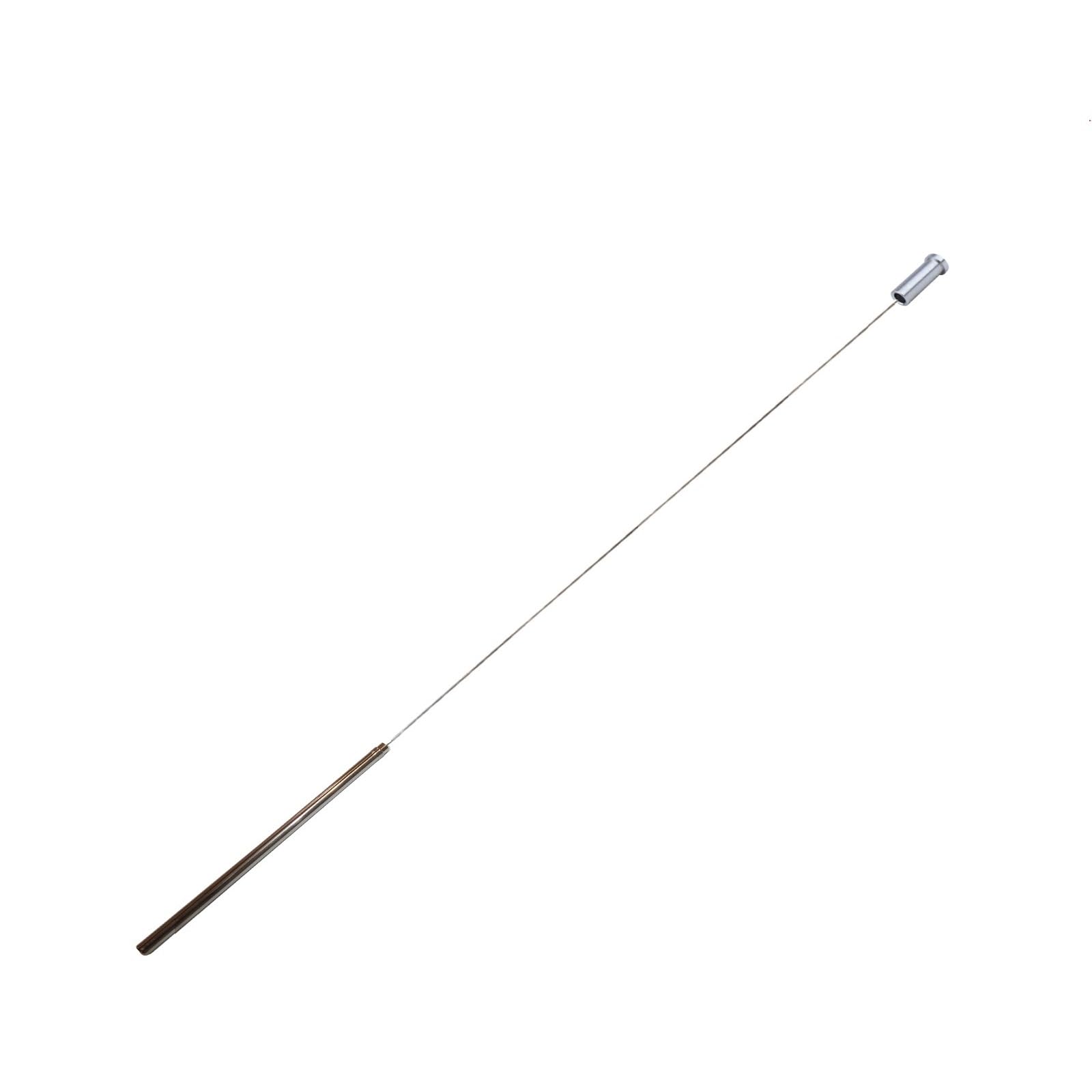 Photo 1 of Expandable Dowsing Rod Bobber Tensor Meter for Divining Water, Earth Energy, EMF, Gold Mining, Underground Buried Items with Instructions - Stainless Steel Metal Handle